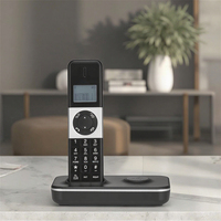 Téléphone DECT Téléphone analogique sans fil Batterie numérique Téléphone bon marché Bureau à domicile Hôtel