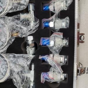 Mesa de prueba de presión hidráulica, Kits de prueba de diagnóstico, Kit de medidores de presión para piezas de repuesto de excavadora - Product Image 5