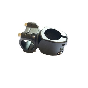 Bicycle Stem 25.4mm Steerer <b>Tube</b> Aluminum Black Durable Mountain <b>Bike</b> Road <b>Bike</b> Fixed Gear Balance <b>Bike</b> Handlebar Clamp - Product Image 4
