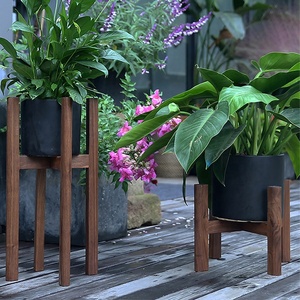 <span class=keywords><strong>Balcon</strong></span> Extérieur Intérieur <span class=keywords><strong>Pot</strong></span> <span class=keywords><strong>Fleur</strong></span> <span class=keywords><strong>Support</strong></span> Jardin Bambou <span class=keywords><strong>Support</strong></span> En Bois - Product Image 3