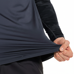 Rashguard de manga larga para hombre de alta calidad, ropa deportiva de compresión de secado rápido, ropa atlética transpirable BJJ MMA personalizada - Product Image 1