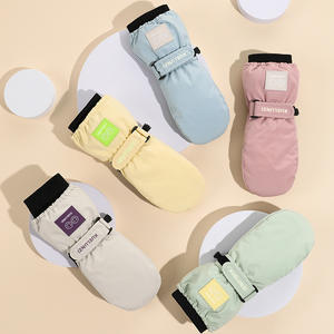 Automne hiver enfants gants de Ski résistant à l'eau cyclisme <span class=keywords><strong>snowboard</strong></span> antidérapant épaissi chaud gants pour garçons filles en Polyester - Product Image 4