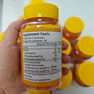 Gummies véganes OEM Oméga 3, Gummies Oméga 3 <span class=keywords><strong>DHA</strong></span>, Gummies Oméga 3 pour enfants sous marque privée - Product Image 3