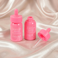 Flacons de soin en PETG dégradé givré 30/50/100/120/150ml avec compte-gouttes et pompe, ensemble d'emballage cosmétique vide avec boîte en papier personnalisée