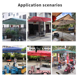 Paraguas comercial para exteriores, sombrilla cuadrada para restaurante, sombrilla de playa para exteriores - Product Image 4