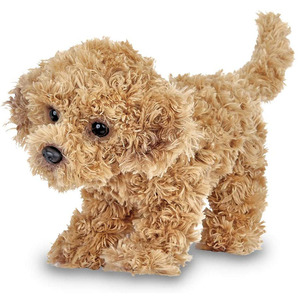Bel cucciolo carino bambola personalizzato di simulazione animale peluche morbido cotone imbottito cane PP riempimento regalo per bambini - Product Image 3