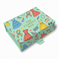 Boîte cadeau en papier pour vêtements et accessoires de luxe, avec logo personnalisé, vente en gros, pliable, avec fermeture magnétique
