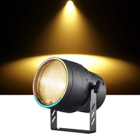 Projecteur LED COB Zoom 200W avec ouverture RGB, CTO, lumière blanche chaude et froide, pour scène, théâtre, spectacle, lampe de scène LED