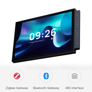 Tuoan New nhà thông minh 10 inch bảng điều khiển ZigBee <span class=keywords><strong>Gateway</strong></span> thông minh chuyển đổi Tường Nhà cho biệt thự - Product Image 2
