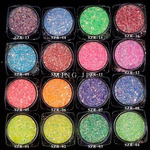 Offre Spéciale <span class=keywords><strong>rose</strong></span> pâle grosses paillettes or Orange bleu paillettes poudre de paillettes pour résine bricolage gobelet corps ongles décoration de noël - Product Image 6