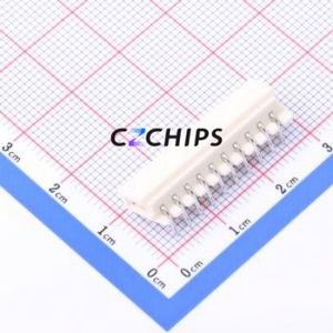 HC-5264-10AW Wire-to-Board Pin Header Bent Lead Through Hole,P=2.5mm Connector 1x10P 2.5mm Right Angle Insert Mini-SPOX (5264) - Product Image 2