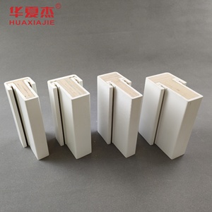 Bán buôn Hiện Đại Trắng <span class=keywords><strong>lvl</strong></span> gia cố PVC mullpost WPC khung cửa trong nhà/ngoài trời vật liệu trang trí - Product Image 4