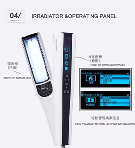 Lampe de photothérapie UVB certifiée CE rechargeable pour le traitement immunitaire de la peau pour l'eczéma chronique du psoriasis du vitiligo - Product Image 3