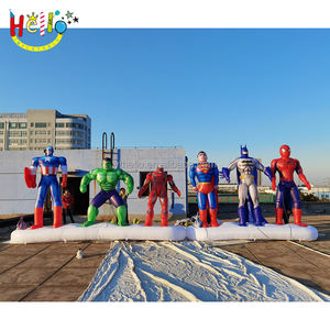 Super-héros gonflables de dessin animé pour la décoration de fête à thème - Product Image 3