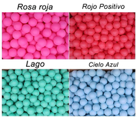Balles de ping-pong colorées sans couture, balles de tennis de table en plastique de couleurs mélangées pour les jeux de bingo, les loteries et les fournitures de fête