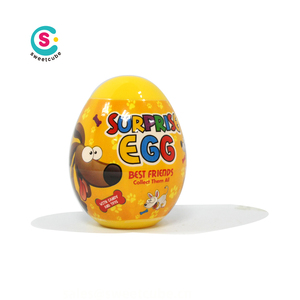 Animals <strong>Egg</strong> <strong>Toy</strong> Chocolate Plastic Printed Surprise <strong>Egg</strong> Capsule Shaped Container <strong>Toy</strong> Inside Stickers and <strong>Toys</strong> - Product Image 2