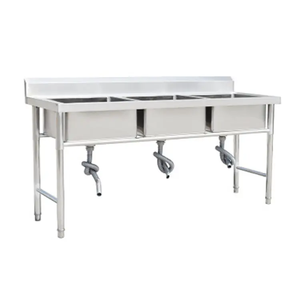 <span class=keywords><strong>Fregadero</strong></span> de cocina de <span class=keywords><strong>acero</strong></span> <span class=keywords><strong>inoxidable</strong></span> hecho a mano moderno, dos ODM personalizados para el hogar, el hotel, precio competitivo, nuevo <span class=keywords><strong>fregadero</strong></span> para lavar platos - Product Image 4