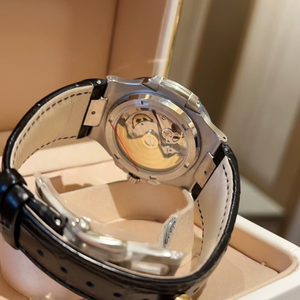 Montre pour homme de haute qualité, originale, élégante, simple, de style professionnel, bracelet en cuir de luxe, étanche, mouvement mécanique, sport - Product Image 6