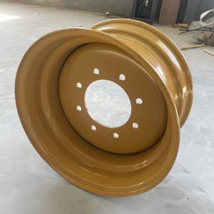 Roues de construction 8 trous Skid Steer Loader Jantes en acier 8.25x16.5 Jante pour pneus 10-16.5 - Product Image 5