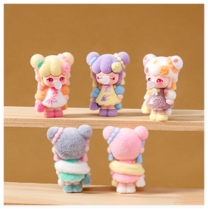 Figuritas <span class=keywords><strong>De</strong></span> niña pequeña <span class=keywords><strong>de</strong></span> belleza <span class=keywords><strong>de</strong></span> dibujos animados realistas rosas personajes humanos pequeños Micro Baby Doll juguete chico niño niños figura al por mayor - Product Image 2