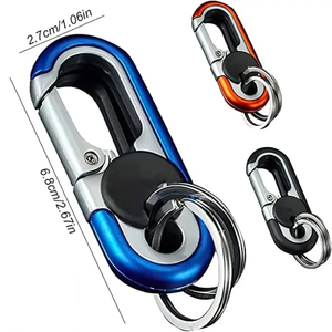 Llavero de Metal con Anillo Doble para Llaves de Negocios - Product Image 6