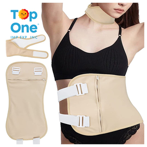 Recortador de cintura de algodón orgánico personalizado TopOne, paquete de aceite de ricino reutilizable y envoltura de desintoxicación para Hígado de tiroides, cómodo de alta calidad - Product Image 1