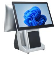Nouveau système de machine de point de vente à écran tactile de 15.6 pouces tout en un machine de caisse enregistreuse pour les petites entreprises