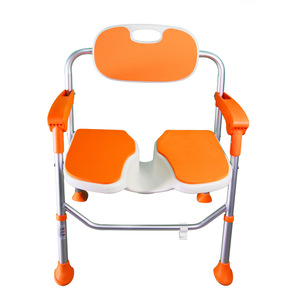 Foldable Bathing Chair For Seniors With Non Slip Feet <b>Portable</b> Shower <b>Stool</b> Toilet Chair Modern Design - Product Image 3