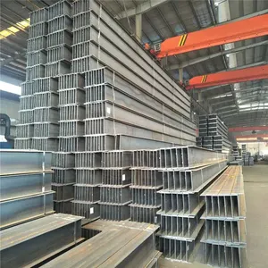 Poutres en acier de construction taille standard galvanisé prix de la poutre en H par tonne h poutre en fer i acier