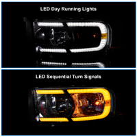 New Condition LED Automotive Headlight for 2002-2005 Dodge Ram Headlights