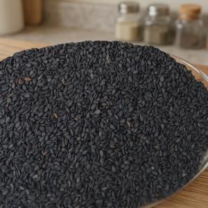Graines de sésame noires naturelles non-OGM à forte teneur en huile, origine Afrique du Sud, durée de conservation de 24 mois, stockage à froid et à sec, prêtes à l'emploi, expédition immédiate - Product Image 3