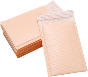 Bolsa de Embalaje de Envío de Correo de Polietileno con Burbujas, Personalizada con Logotipo y Color, Segura, Impermeable, Reciclable y Ligera, para Promoción - Product Image 2