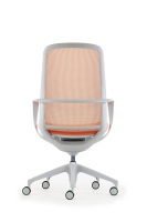 Chaise de bureau pivotante ergonomique en tissu, réglable en hauteur, de style moderne, de la marque Furicco Commercial Furniture Guangdong, pour le bureau à domicile.