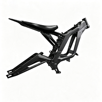 Pièces de rechange pour cadre CNC de moto tout-terrain Light Bee, accessoires robustes en aluminium billette 6061 pour placement central