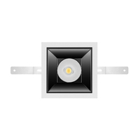 Plafonnier LED encastré moderne ETL, sans cadre, à faisceau étroit, en aluminium, 12W 20W 30W, anti-éblouissement, IP44