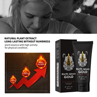 North Moon Male Gold Spezial-Gel zur Erektionsbeschleunigung, Ausdauerverstärkung, Härteverbesserung und Penisstimulation für Männer