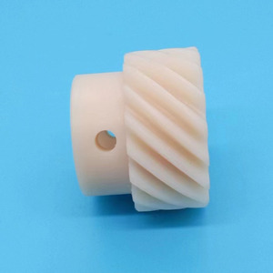 Engranajes de Nylon, Engranaje Cónico Recto 35-500, Piezas de Plástico con Dientes Helicoidales para Transmisión Mecánica - Product Image 3