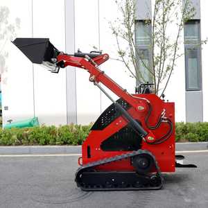 ציוד נלווה למכירה במבצע דיזל, סוג זול, מיני קומפקטי סיני, מכונה קומפקטית, מעמיס זחלילי - Product Image 1