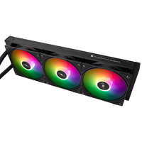 Refroidisseur de processeur AIO Thermalright Frozen Warframe 360 SE ARGB BLACK avec écran LCD de 2,4 pouces, compatible Intel LGA 1851 AM5, refroidissement par eau pour PC