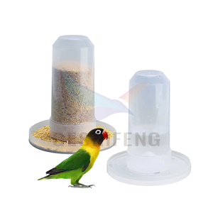 Geshifeng, venta al por mayor, comedero y bebedero automático de plástico de doble propósito <span class=keywords><strong>para</strong></span> palomas y loros, comedero <span class=keywords><strong>para</strong></span> pájaros, bebedero <span class=keywords><strong>para</strong></span> interiores - Product Image 6