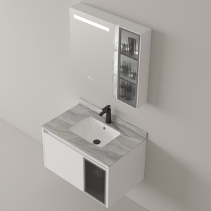 Armoire <span class=keywords><strong>de</strong></span> <span class=keywords><strong>salle</strong></span> <span class=keywords><strong>de</strong></span> <span class=keywords><strong>bain</strong></span> avec tiroirs et miroir, meuble-lavabo intelligent avec miroir, armoire <span class=keywords><strong>de</strong></span> <span class=keywords><strong>salle</strong></span> <span class=keywords><strong>de</strong></span> <span class=keywords><strong>bain</strong></span> Art Déco - Product Image 5
