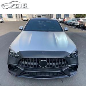 ชุดแต่ง W206 สำหรับ C-Class C260L C200 อัพเกรดเป็น C63 ปี 2022-2024 ผลิตจากพลาสติก PP ประกอบด้วยกันชนหน้า ดิฟฟิวเซอร์หลัง สเกิร์ตข้าง กระจังหน้า สำหรับ W206 - Product Image 5