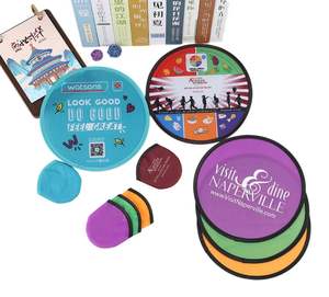 Abanico <span class=keywords><strong>de</strong></span> Mano Plegable con Logotipo Personalizado, Disco Volador Plegable con Estuche, Abanico <span class=keywords><strong>de</strong></span> Mano Plegable, Disco Volador Redondo <span class=keywords><strong>de</strong></span> Nailon - Product Image 5