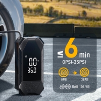 Wireless Multi-mode Free Switching Dual Screen LED Display ABS 12V Inflator Emergency Light Tire Pressure Monitor Charging Bank