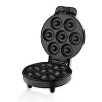 Vente chaude Petit Déjeuner Surface Antiadhésive 7 Trous Beignets Électrique Mini Donut Maker