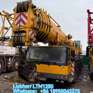 Grúa móvil usada Liebherr LTM1250 250t, grúa sobre camión, maquinaria de grúas, procedente de China en Shanghái, buen estado, buen precio. - Product Image 1