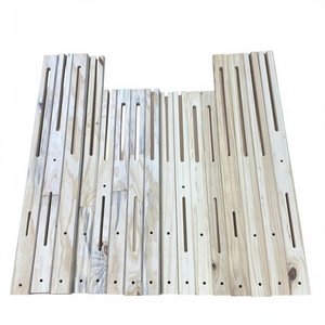 Factory Direct Wooden Bed <b>Slats</b> <b>Hardwood</b> Support Strips for Bed Frames Custom Logo OEM ODM - Product Image 1