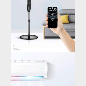 Ventilateurs sur pied à prix de gros 220V pour chambre à coucher, ventilateur électrique oscillant moderne pour la maison - Product Image 2