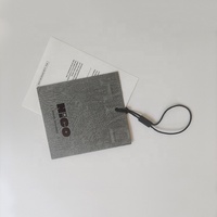 Étiquettes en papier de coton étiquettes de vêtements personnalisés haut de gamme étiquettes en Stock robe de mariée universelle bagages étiquette volante