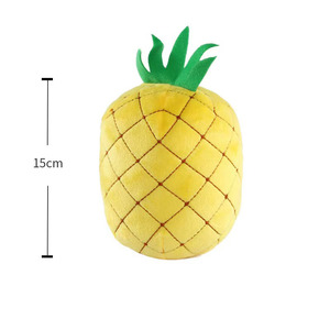 Juguete de peluche de fruta personalizado al por mayor, juguete de simulación, adorno de tela, accesorios de juego, naranja, manzana, sandía - Product Image 5